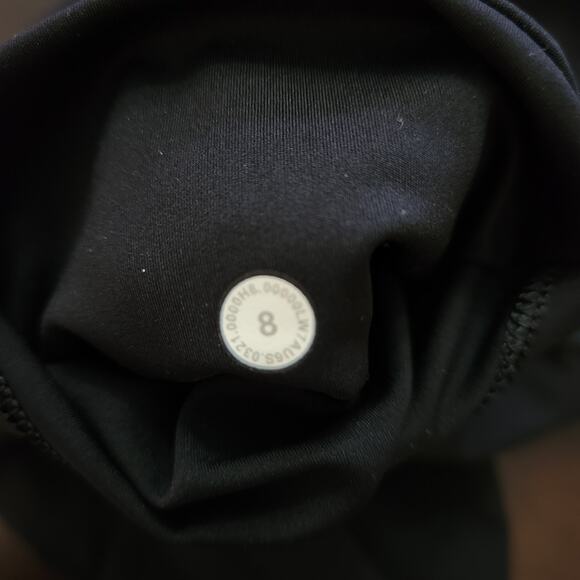 Lululemon Fast and Free Short Black Size 8 - Picture 2 of 4